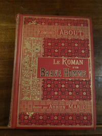 Le Roman d'un Brave Homme, édition illustrée de 52 compositions de Adrien Marie.