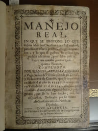 Manejo Real, En Que se Propone lo que deben los cavalleros en esta facultad, para llenar con la practica este gran nombre; y lo que si gustare su aplicacion, podràn adelantar, para saber por si hacer un cavallo, como qualquiera Picador.
