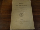 Mémoires de Du Plessis-Besançon, publiés pour la société de l'histoire de France et accompagnés de correspondances et de documents inédits par le ...