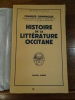  Histoire de la littérature occitane.
. Camproux, Charles,