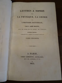 Lettres à Sophie sur la physique, la chimie et l'histoire naturelle. Avec des notes par M. Patrin, de l'institut.