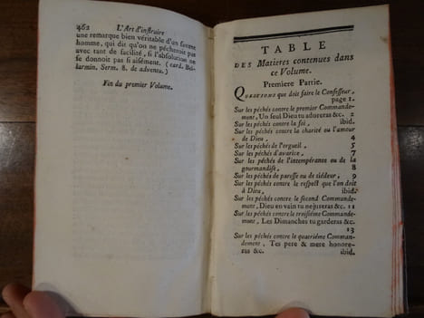 L'Art de d'Instruire et de Toucher les Ames dans le Tribunal de la Pénitence. Tome I. Anonyme.