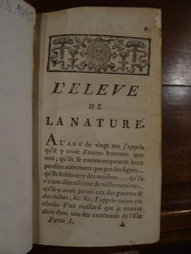 L'élève de la Nature, Nouvelle édition augmentée d'un volume.. [Beaurieu]
