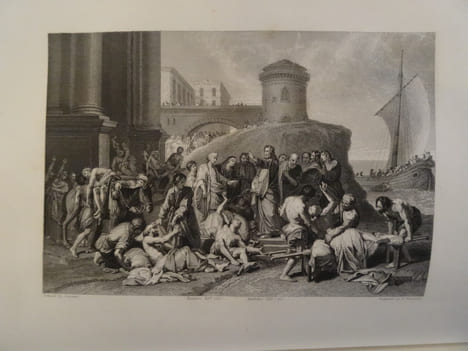 Galleria Biblica, ovvero serie di 90 incisioni in acciaio tolte da celebri quadri dei più famosi artisti antichi e moderni, con illustrazioni ...