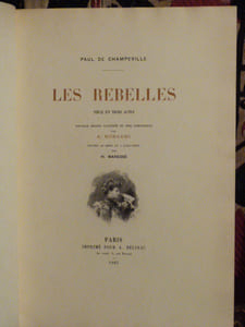 Les rebelles illustré par Robaudi.