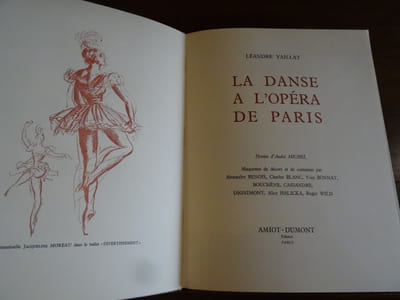 La danse à l'opéra de Paris.