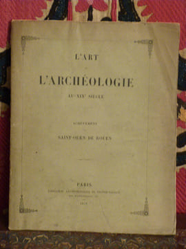 L'Art et l'Archéologie au XIXe Siècle, Achèvement de Saint-Ouen de Rouen. Anonyme