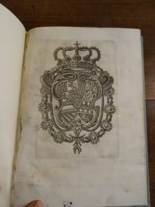 Obsequiosa demonstracion que a su Augusto Monarcha Don Carlos III puesto a los reales pies de su magestad consagra el real seminario de nobles.
