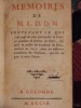 Mémoires de M. L. D. D. N. (Madame la Duchesse de Nemours) contenant ce qui s'est passé de plus particulier en France pendant la Guerre de Paris, ...