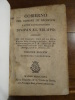 Gobierno del hombre de negocios a quien las ocupaciones disipan el tiempo, tercera edicion.. Torio de la Riva, Torquato