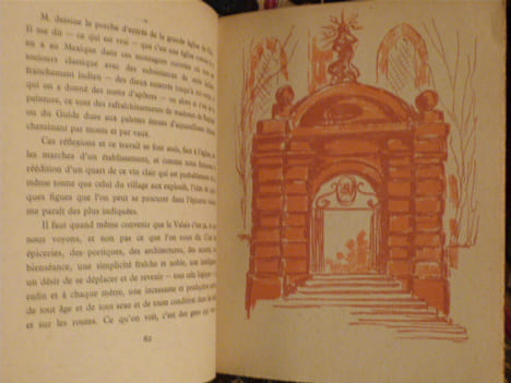 Le Parcours du Haut Rhône ou la Julienne et l'ail Sauvage, texte et croquis pris sur la route. Cingria, Charles-Albert et Monnier, Paul 