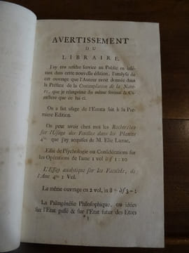 Considérations sur les corps organisés, Où l'on traite de leur origine, de eur développement, de leur Reproduction, etc, et où l'on a rassemblé en ...