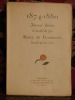 (1874-1881) Journal intime et Inédit de feu Rémy de Gourmont recueilli par son frère. Gourmond, Rémy de