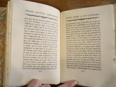 Treize lettres amoureuses d'une dame à un cavalier.. [Boursault]