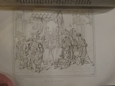 Musée religieux, ou choix des plus beaux tableaux inspirés par l'histoire sainte aux peintres les plus célèbres.