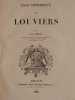 Essai Historique sur Louviers. Dibon, Paul