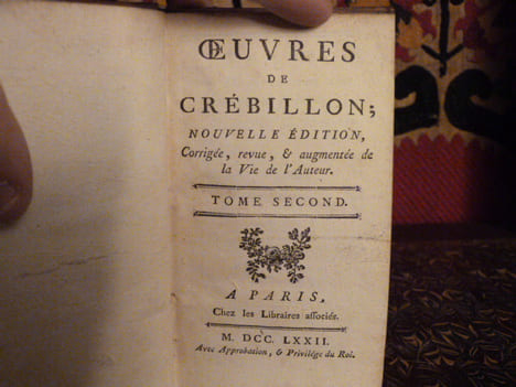 Oeuvres; nouvelle édition, corrigée, revue & augmentée de la vie de l'auteur.. Crébillon, Prosper Jolyot de.