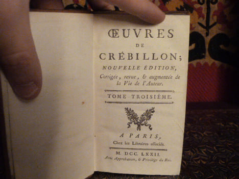 Oeuvres; nouvelle édition, corrigée, revue & augmentée de la vie de l'auteur.. Crébillon, Prosper Jolyot de.