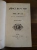 Amschaspands et Darvands.. Lamennais, F&eacute;licit&eacute; Robert de.