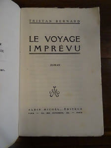 Le Voyage imprévu.