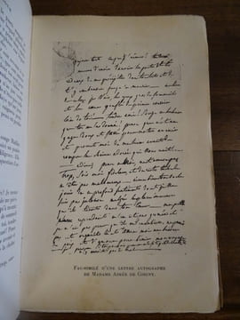 Captives de l'Amour, d'après des documents inédits. Lettres intimes de Sophie de Condorcet, d'Aimée de Coigny et de quelques autres coeurs sensibles.. ...