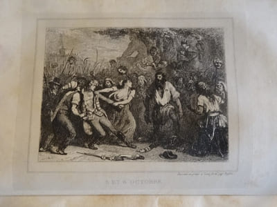 Douze journées de la Révolution, poèmes.