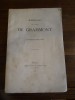 Mémoires du Comte de Grammont.. Grammont, Philibert Comte de - Hamilton, Antoine.
