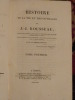Histoire de la vie et des ouvrages de J. J. Rousseau.
. Musset-Pathay
