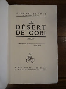 La désert de Gobi.