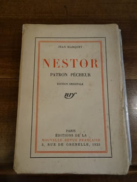 Nestor Patron Pêcheur, ( Mœurs de Pêcheurs Provençaux).. Marquet, Jean