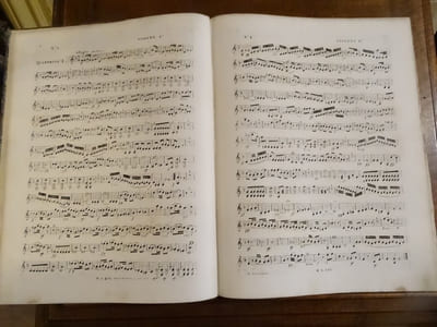 Collection complète des quintetti, quatuors et trios composés pour instrumens à cordes.

