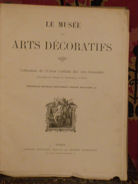 Le musée des Arts décoratifs. 3Eme série. undefined
