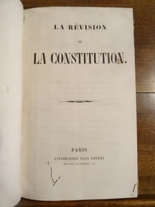 Recueil de 5 articles politique