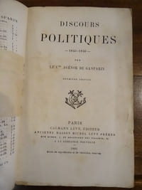 Discours Politiques, 1843-1846.