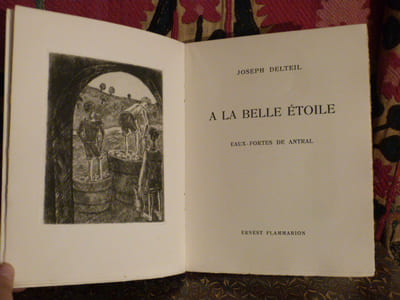 A la Belle Étoile, Eaux-Fortes de Antral