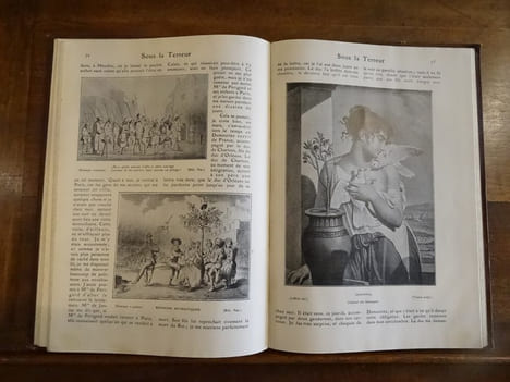Sous la Terreur Journal d'une amie de Philippe-Egalité. Illustré d'Estampes et Tableaux des plus grands Artistes du XVIIIe siècle, Traduit de ...