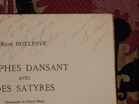 Nymphes Dansant avec des Satyres ornements de Pierre Hepp. Boyslève, René