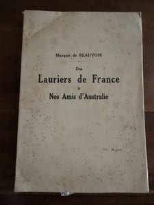 Des Lauriers de France à nos Amis d'Australie.