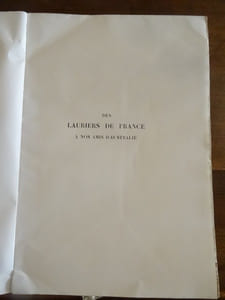 Des Lauriers de France à nos Amis d'Australie.