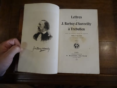 Lettres de J. Barbey d'Aurevilly à Trébutien.