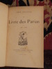 Le Livre des Parias. Chevalier, Omer