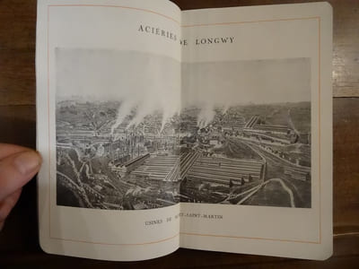 Album des Produits de la Société Aciéries de Longwy