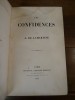 Les Confidences.. Lamartine, Alphonse de.