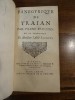 Panégyrique de Trajan, par Pline Second. Traduction de l'abbé Esprit.. Pline Le Jeune