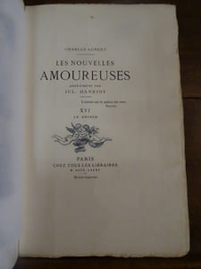 Les nouvelles amoureuses. Le Prince.