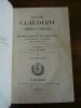Claudii Claudiani opera omnia ex optimis codicibus et editionibus cum varietate lectionum selectis omnium notis et indice rerum ac verborum universo ...