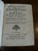 Observations sur la coutume de Poitou. Corrigées et augmenttées par Monsieur Maistre Jean Filleau avocat du Roy au Siège Présidial de Poitiers, ...