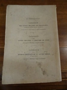 Catalogue de livres rares et précieux composant la bibliothèque de M. Hippolyte Destailleur.