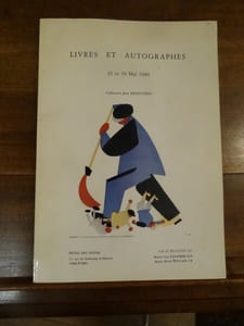 Livres et Autographes, Collection Jean Elleinstein. 30 Mai 1980. Catalogue de vente.

