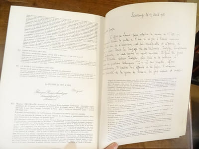 Livres et Autographes, Collection Jean Elleinstein. 30 Mai 1980. Catalogue de vente.

